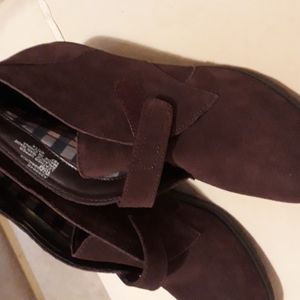 New Suede Purple ankle Booties